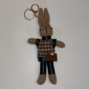 Bunny Rabbit Bag Charm/Keychain-NWOT